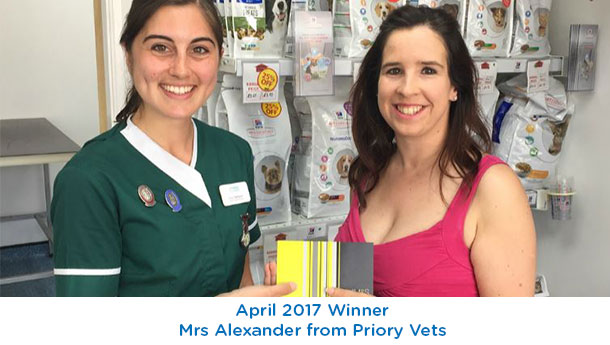 Mrs Alexander - Piory Vets - April 2017