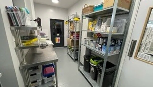 Prep room