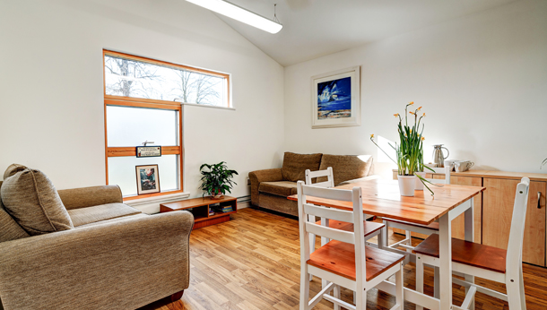Clinic waiting area