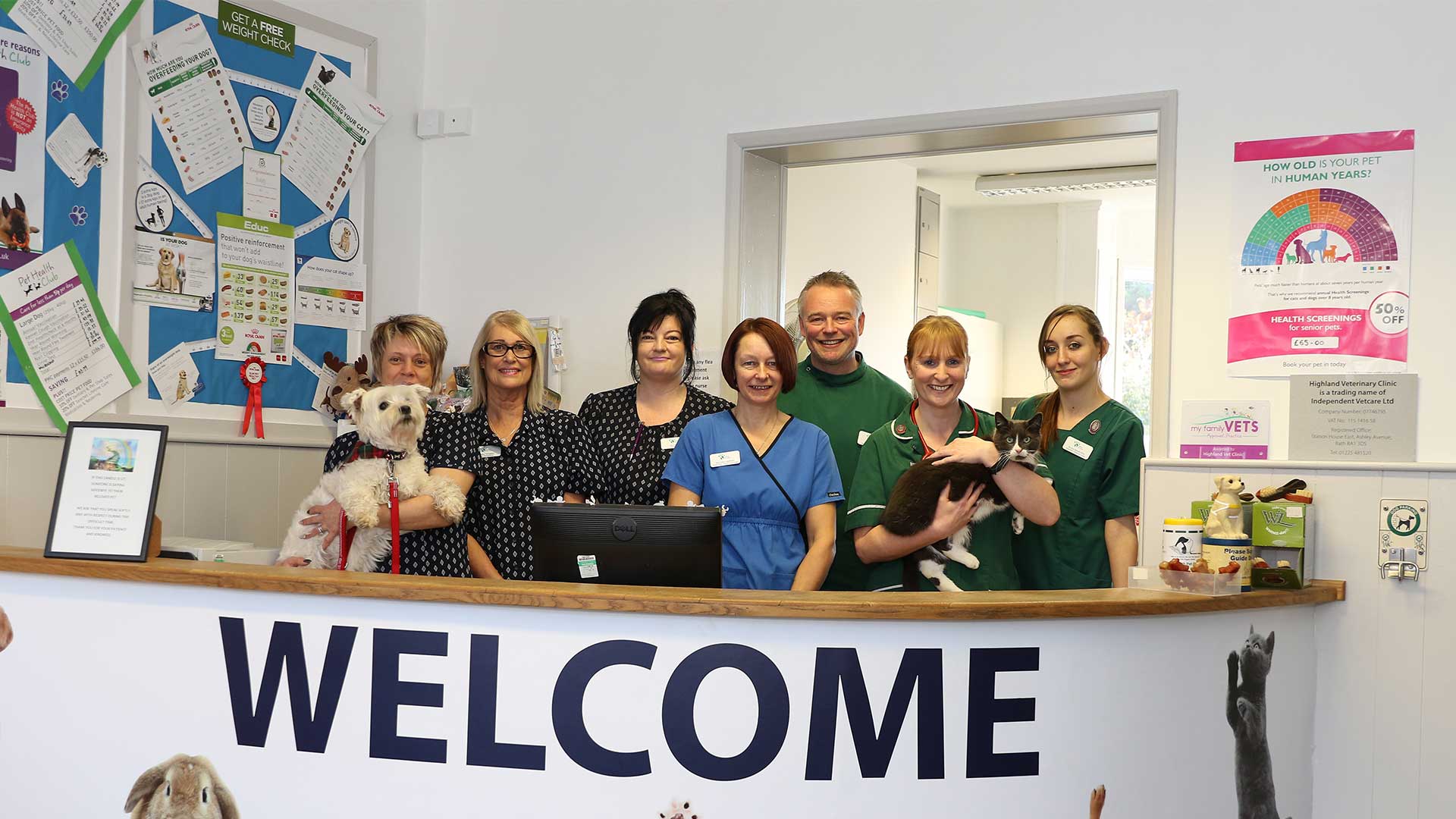 Vets in BurtononTrent compassionate Derbyshire Vet