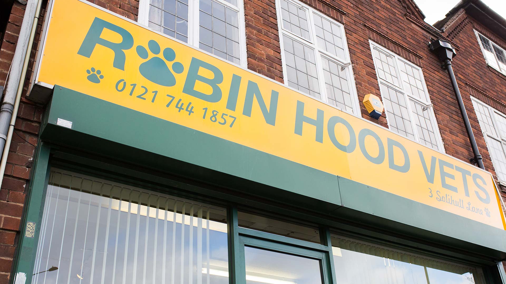 Contact Robin Hood Vets in Birmingham Robin Hood Vets